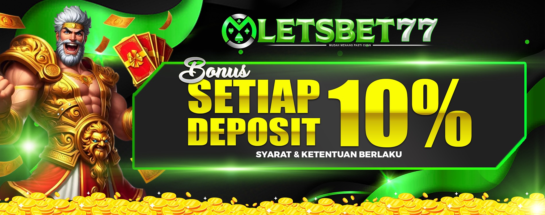 Bonus Setiap Deposit 10%